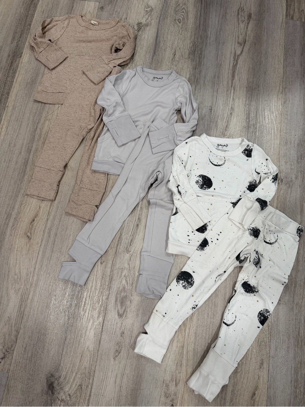 Bundle of 3 Kids Goumi Pajama Sets